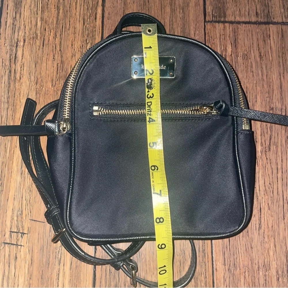 Kate Spade backpack black small backpack classic bag travel bag minimalist bag